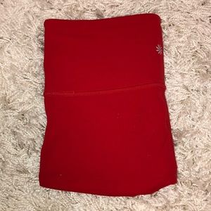 Red athleta leggings